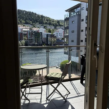 Modern Mohlenpris With Seaview 卑爾根